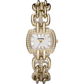 Uhrenarmband Fossil ES2838 Stahl Vergoldet